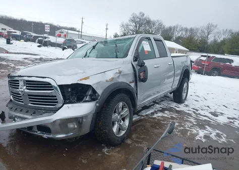 2017 Ram 1500 Big Horn 4X4 6'4 Box z USA, uszkodzony, nr VIN 1C6RR7GT4HS720446